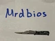 Hot Toys Star Wars 1/6 Chrome Mandalorian Deluxe TMS052 Loose Vibro Knife
