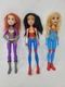 DC Comics Superhero 12" Action Figure Dolls 2006 Batgirl Wonder Woman Mattel