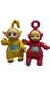Teletubbies Po & Laa Laa Talking 15 Inch Plush 1998 Playskool Works READ