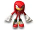 2022 Jakks Sonic The Hedgehog Bendable Action Figure Knuckles 4&rdquo;