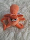 Bandai Disney Finding Dory HANK the Octopus 6" Plush Stuffed Animal Toy Orange