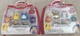 New Pokemon Squishmallows Squishalongs 2 Packs Mini-Squish Pikachu Eevee Gengar