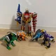 Power Rangers Dino Thunder Abaranger DX Bakuryu Abaren-Oh Megazord set BANDAI