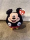 Disney Ty Beanie Ballz Mickey Mouse Round Plush Stuffed Animal Toy 2013 10"