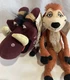 Timon & Pumbaa Beanbag Plush The Lion King Broadway Musical Disney 10" Warthog