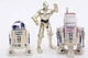 Star Wars R2-D2 C-3PO R5-D4 Action Figure 3.75" Hasbro Droid Set Loose Vintage