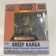 FUNKO Minis: The Mandalorian Greef Karga #32 | Bobble Head Figure Unopened