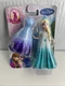 Rare Disney Frozen Magiclip Elsa Doll Includes 2 Clip-On Dresses Magi Clip New