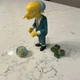 PLAYMATES SERIES 1 - SIMPSONS MONTGOMERY BURNS ACTION FIGURE 2000s