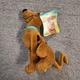 Scooby-Doo Equity Marketing Plush Stuffed Animal Brown Small Dog Toy Sitting