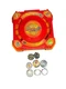 Beyblade Metal Fusion Folding Travel Battle Arena Stadium Carrying Case - Red
