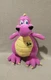 The Petting Zoo 1994 Duke The Dragon Plush Toy Stuffed Animal Purple Yellow 10"