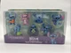 Disney Stitch Collectible Figure Set 2&rdquo; Lot of 7 Figurines Just Play~New~Sealed