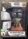 ⚡️Star Wars Funko POP Enamel Collectible PIN The Mandalorian Mando Holding Grogu