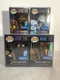 Funko Pop Star Wars Darth Vader Artist Series Set Of 4 Walmart Exclusive New