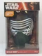 Star Wars Kylo Ren 3D Deco Light FX Wall Hanging Mask Cordless New Sealed