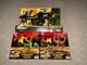 JURASSIC PARK WORLD TRACK &lsquo;N ATTACK INDORAPTOR &lsquo;93 + IAN MALCOLM ALAN GRANT LOT!