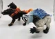 Schleich Eldrador Ice Wolf & Hellhound Creatures Figures Lot 42451 42497a RARE