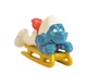 Schleich&reg; The Smurfs - Smurf on the Sled Figure (40201)
