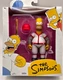 NIP Jakks THE SIMPSONS Homer At Bat Baseball 5" Action Figure With Red Cap & Bat