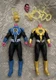 CUSTOM Sinestro McFarlane Toys Collector Ed DC CLASSIC Blue & Yellow Lantern