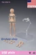 86TOYS T86-ST02-B 1/12 Female Suntan Skin Mid Bust Body 6"Action Figure Head