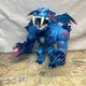 MrBeast Mr Beast Lab Panther Action Figure Toy Mutant Blue Pink 6.5" Free Ship