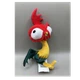 Disney Moana Hei Hei Small Plush Stuffed Animal Red Yellow Green 2016 Ages 3+