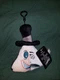 Disney Nightmare Before Christmas Mayor Head Plush Backpack Clip Tim Burton 