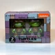 KidRobot Vinyl Mini Teenage Mutant Ninja Turtles MICHELANGELO & LEONARDO 2 Pack