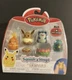 Pokemon Squishmallows Squishalongs 6 Pc Mini  Eevee, Snorlax, Bellibolt Torchic
