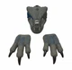 Jurassic World Park Chomp 'n Roar Blue Raptor Mask And Claws Set 2017 Mattel