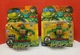 Playmates Toys TMNT 2003 REISSUE 2023 Michelangelo & Raphael Set ( CARD DAMAGE )