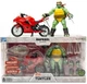 Teenage Mutant Ninja Turtles Loyal Subjects IDW TMNT Raphael Motorcycle New 33cm
