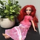 Disney The Little Mermaid ARIEL 10" Doll by Hasbro 2017 - in Pink Princess Dress