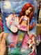 Ariel Mermaid Doll Glitter And Glow Lights Disney Hasbro E6387 New Batteries Inc