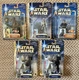 Set Of 5 Star Wars ESB Figures. Chewbacca, Luke, Han, Two Snow Troopers.