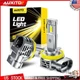 AUXITO H11 H8 LED Headlight Bulbs Plug&Play High/Low Beam 6500K White 48000LM
