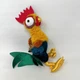 Disney Moana Hei Hei Plush Stuffed Animal Rainbow Rooster Shiny Legs 10" READ