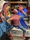 Marvel 2002 Spiderman Movie CPII Action Figure Battery Tobey Maguire Moving