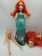 Hasbro Disney Princess Ariel The Little Mermaid B5285 2 dolls for OOAK oak 