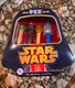 Star Wars Limited Edition Pez Candy Dispensers Set Darth Vader Helmet Metal Tin