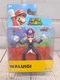 Jakks World of Nintendo Super Mario Waluigi 2.5" Toy Figure Collectible 2023