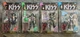 KISS McFarlane Ultra Action Figure Set 1997 Letter Base Vintage Kiss Memorabilia