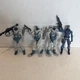1:18 GI Joe 25th Anniversary SNOW SERPENT 3.75" cobra Figures  Hasbro Lot