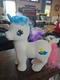 Gi-Go Wonder Pony Land Jumbo White Unicorn Toy With Colorful Mane SML-16-B1