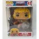 NEW FUNKO POP! RETRO TOYS HE-MAN MASTERS OF THE UNIVERSE #43 VINYL FIGURE 10 IN.