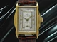 Citizen Square Art Deco GP/SS Two-Tone Silver Dial 28mm Manual Vintage Unisex