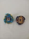 Lot of 2: Takara Tomy Beyblade Burst Super King B163 & Mirage Fafnir F6 B167