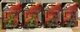 Lot Of 2 Each Jurassic World Velociraptor Blue & T-Rex Micro Figure Cake Toppers